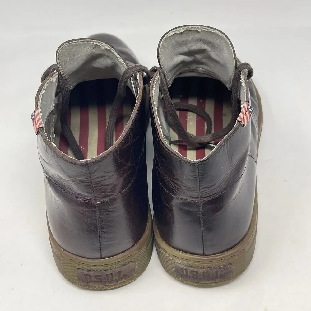 Denim & Supply Ralph Lauren Cliff Chukka Boots Mens 10 D Brown Leather Ankle